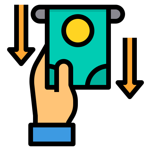 इंस्टेंट निकासी आइकन